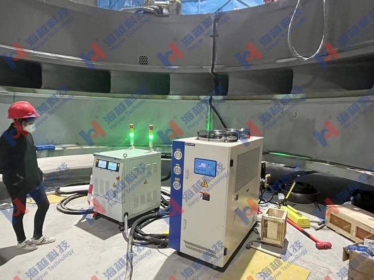【螺栓感應加熱設備應用】水輪機螺栓感