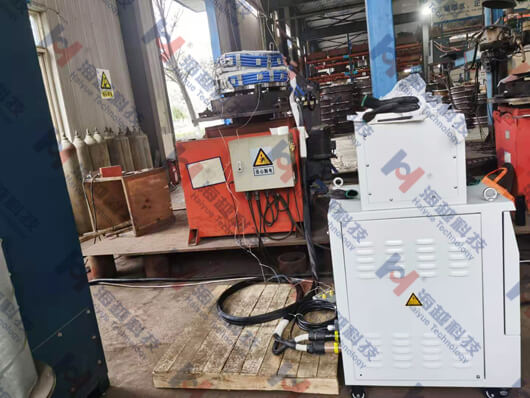 直徑φ150-900筒環焊縫焊前預熱