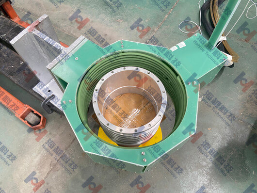 定子機殼、轉子連接套的熱套熱拆