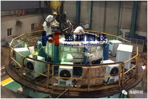 電蒸發器管板一次側表面堆焊的預熱和消氫(第二代加熱系統)