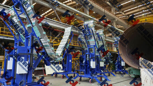 風電筒體環縫焊接預熱/消氫