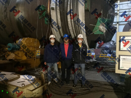 【高頻感應加熱設備應用】核電蒸發器筒體和封頭焊縫-焊后熱處理