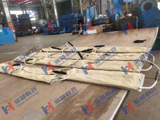 平板對接加熱帶感應預熱