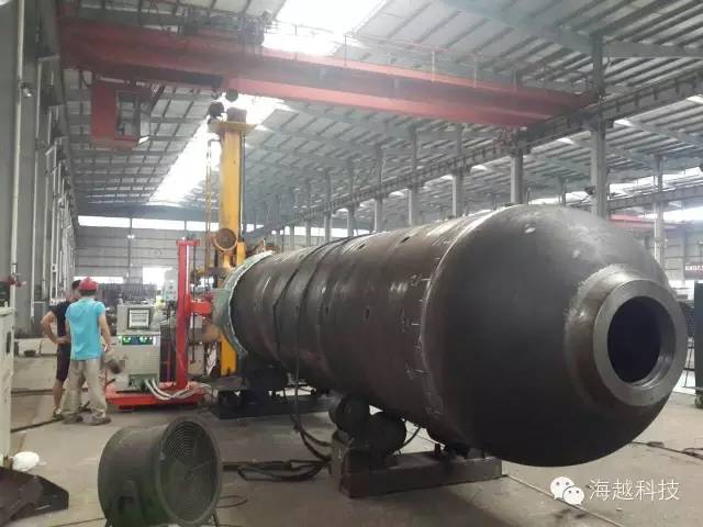 中頻感應加熱電源在高壓蒸發器環縫預熱及后熱的應用